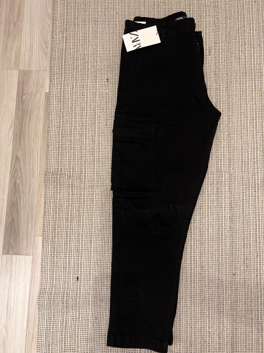 CROPPED CARGO TROUSERS - Image 3