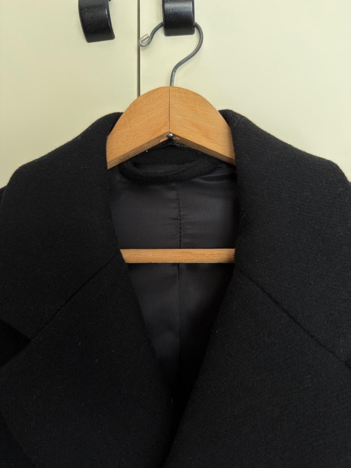 DOUBLE-BREASTED COAT WITH BELT - Image 3
