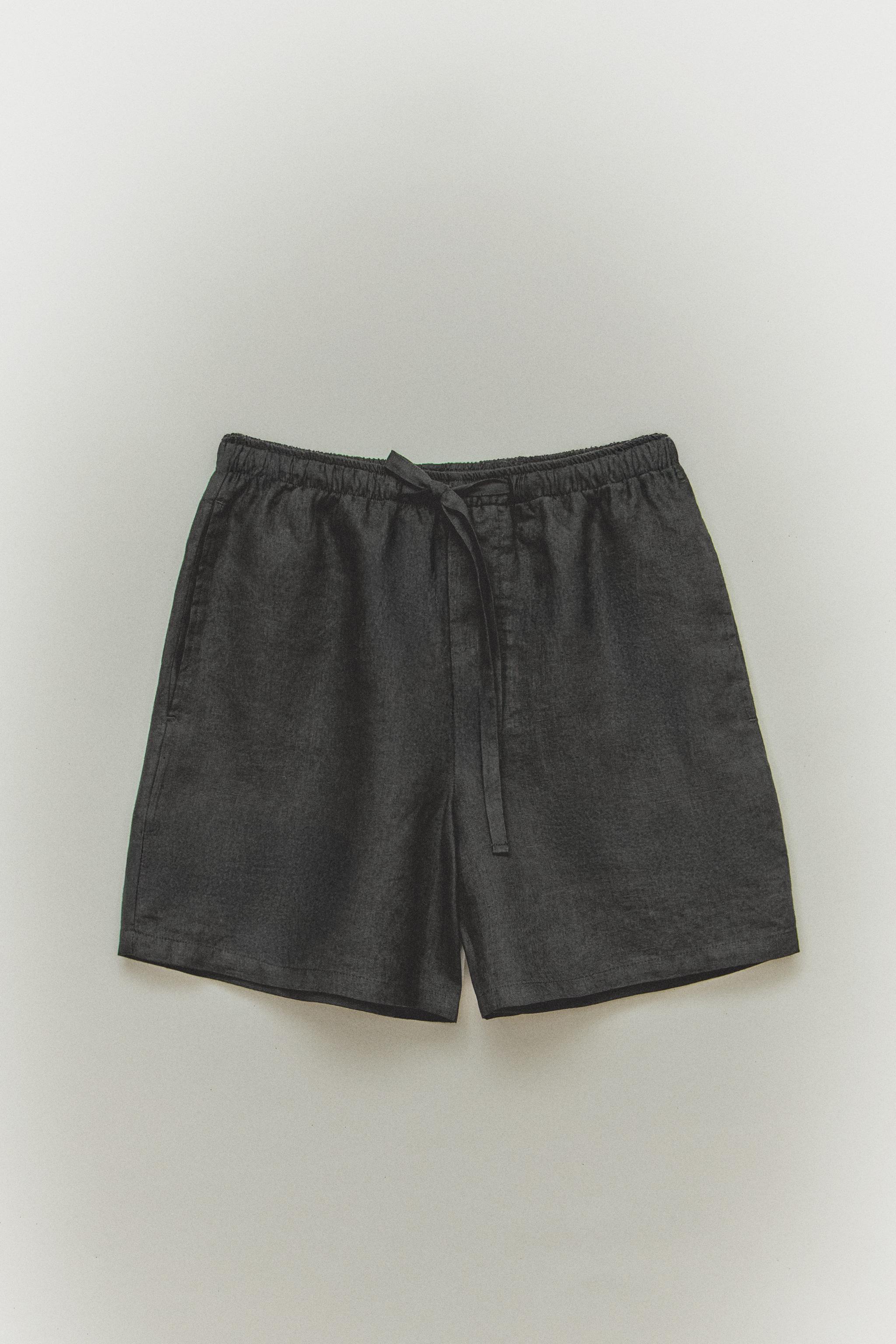 LINEN SHORTS