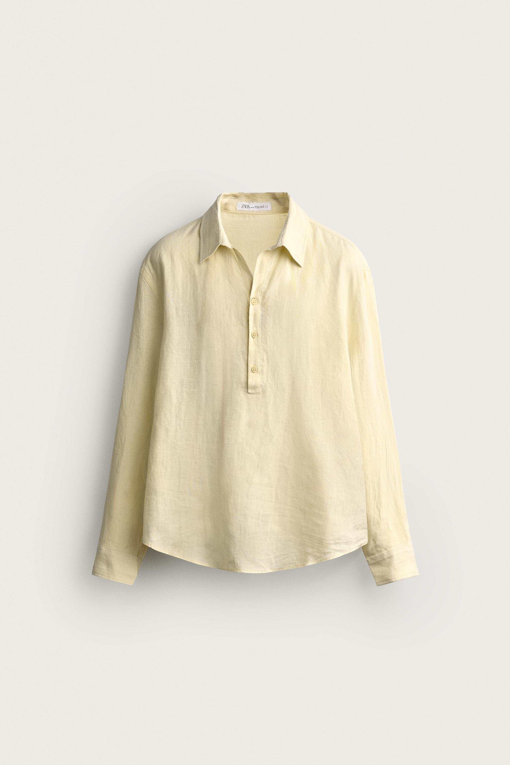 100% LINEN POLO SHIRT