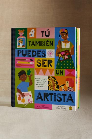 LIBRO TU TAMBIEN PUEDES SER UN ARTISTA (ESPAÑOL) - Multicolor de Zara