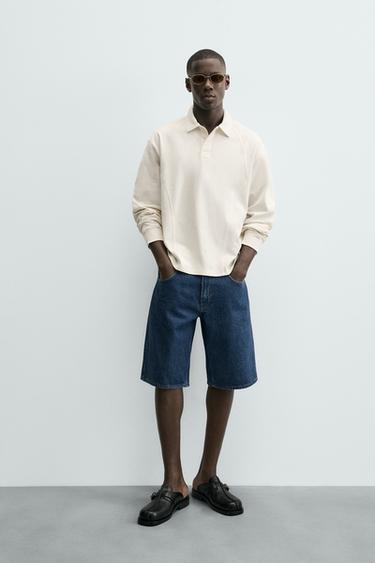POLO RELAXED FIT - Crudo de Zara - Imagen 0