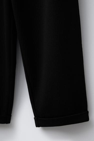 PANTALON STYLE JOGGING CONFORT - Noir de Zara - Image 3