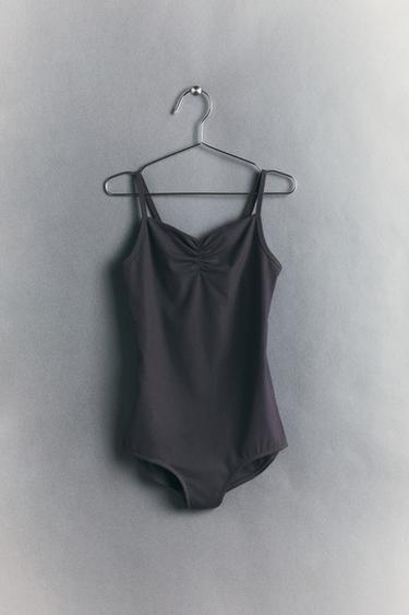 بودي باليه - رمادي الخاص بـ Zara