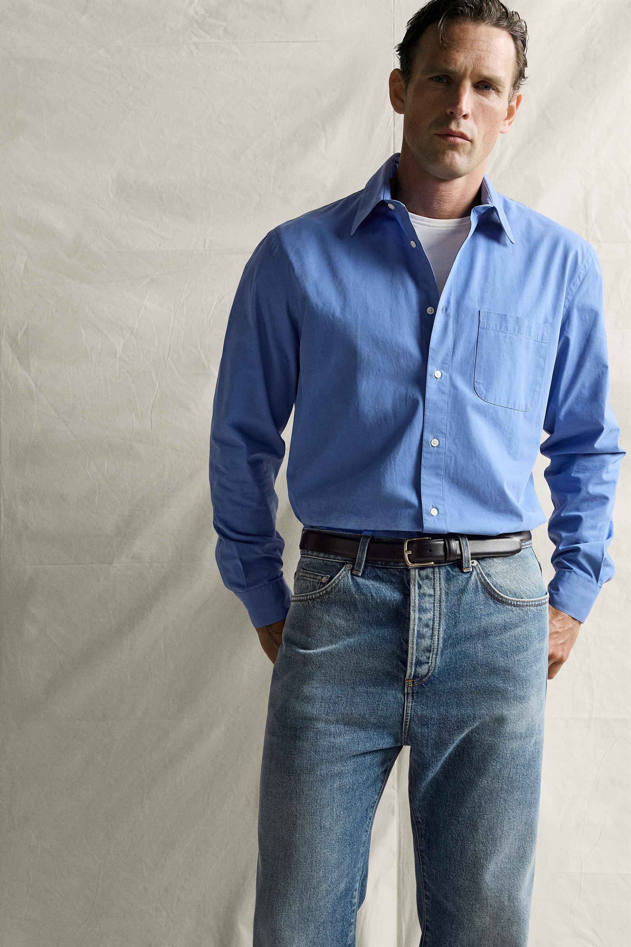 STRAIGHT ANKLE JEANS
