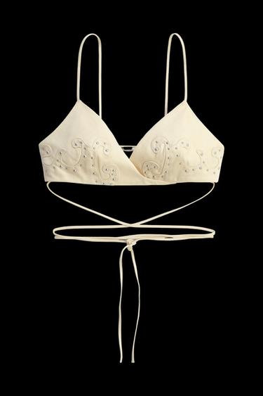TOP TACHAS LIMITED EDITION - Beige de Zara - Imagen 0