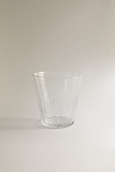 BICCHIERE IN VETRO MARTELLATO - 990 di Zara