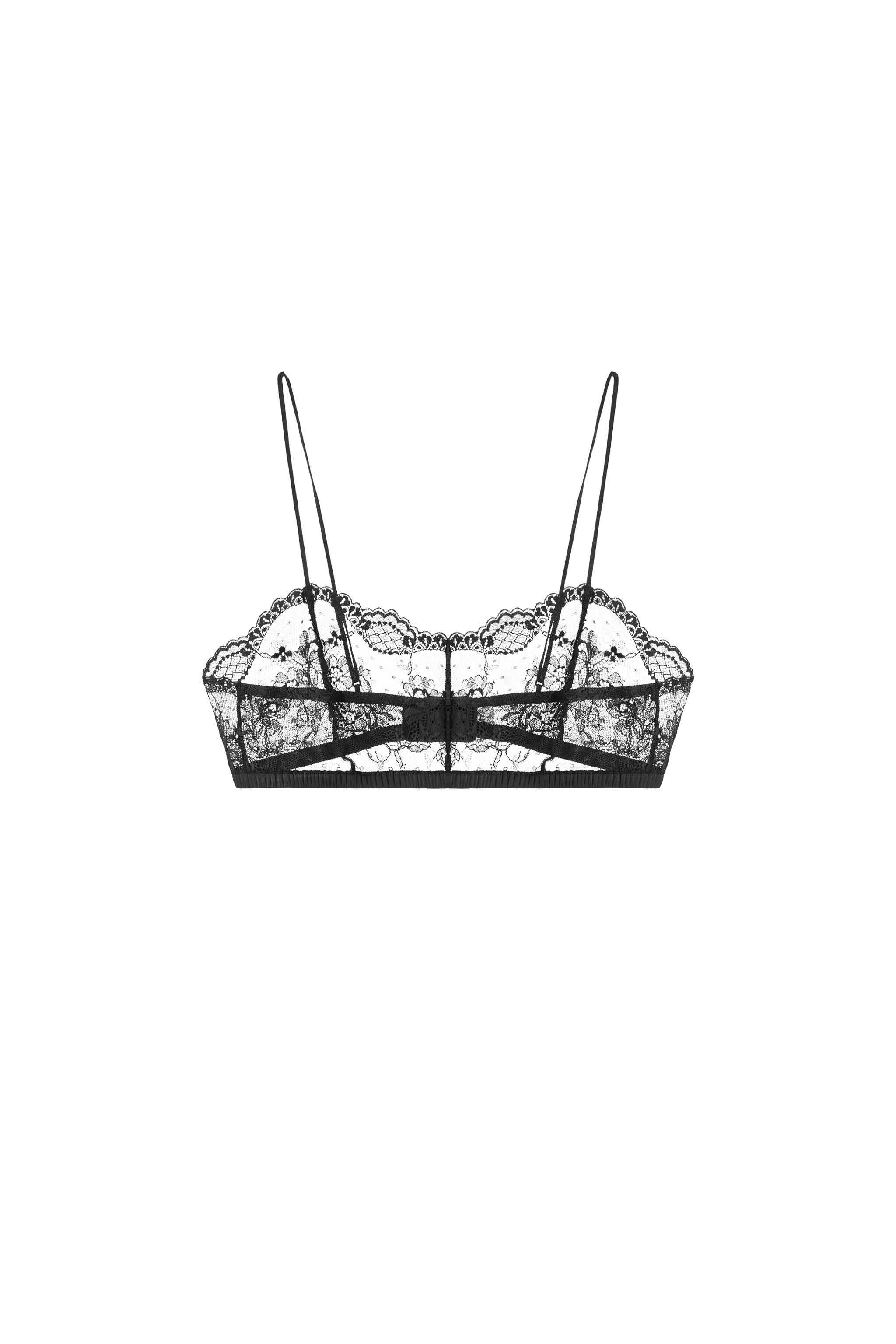 LACE BANDEAU BRA
