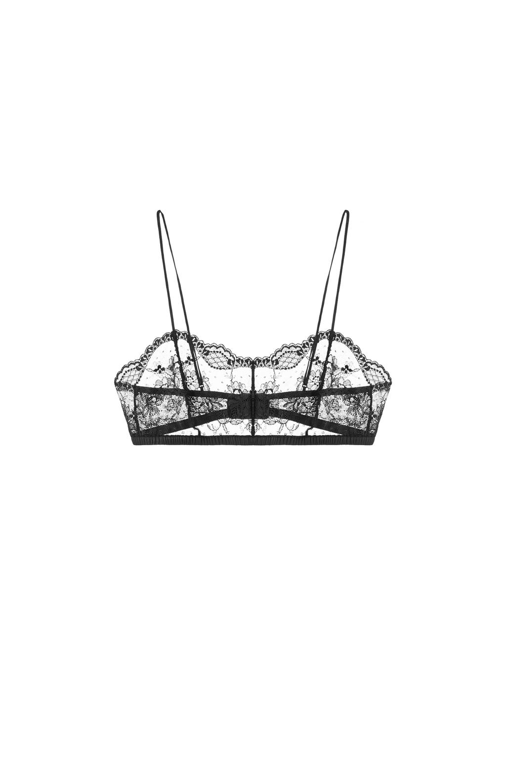 LACE BANDEAU BRA - image 3