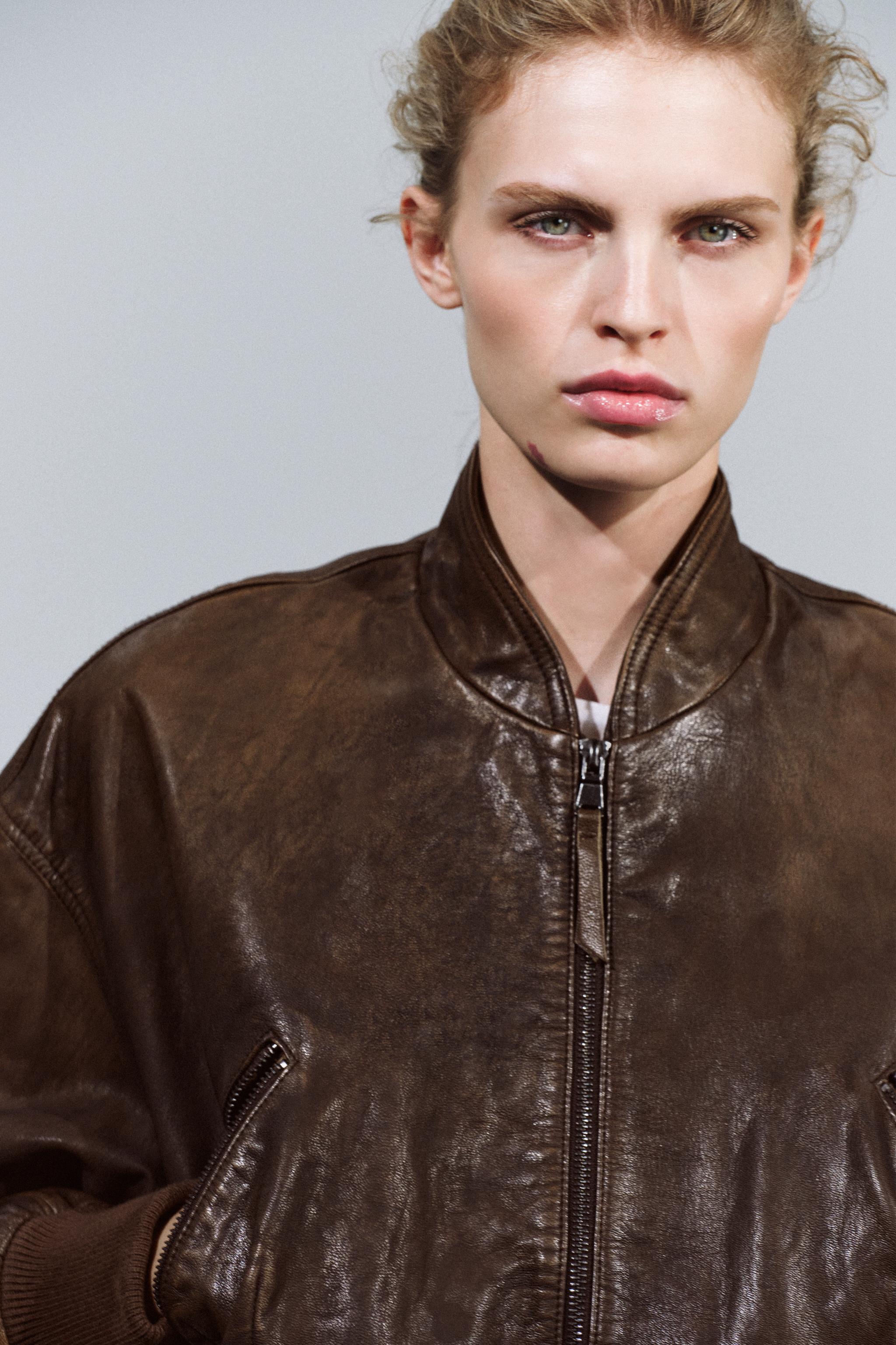 Women's Leather Jackets | ZARA United States