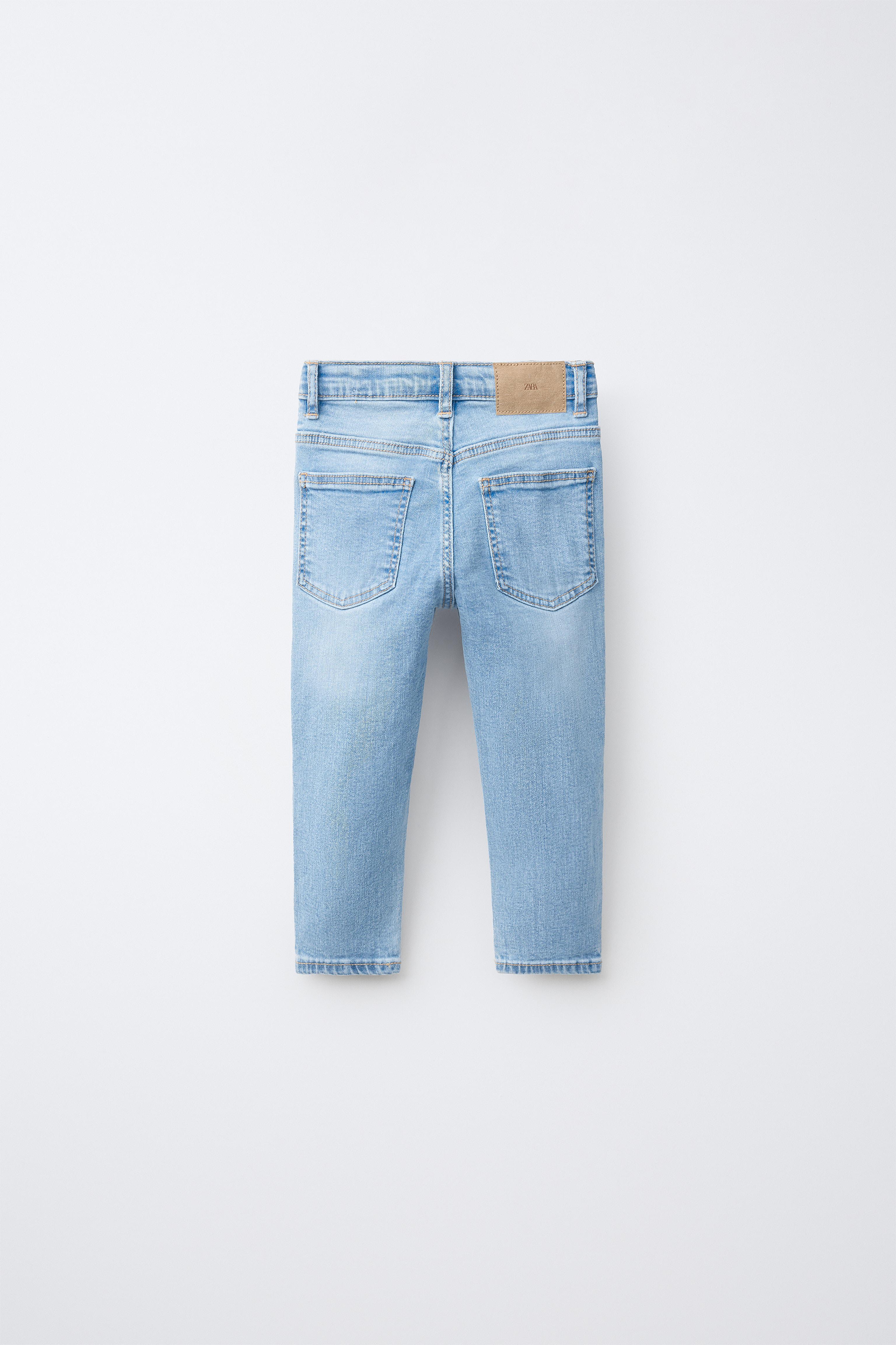 SKINNY JEANS — Mid-blue