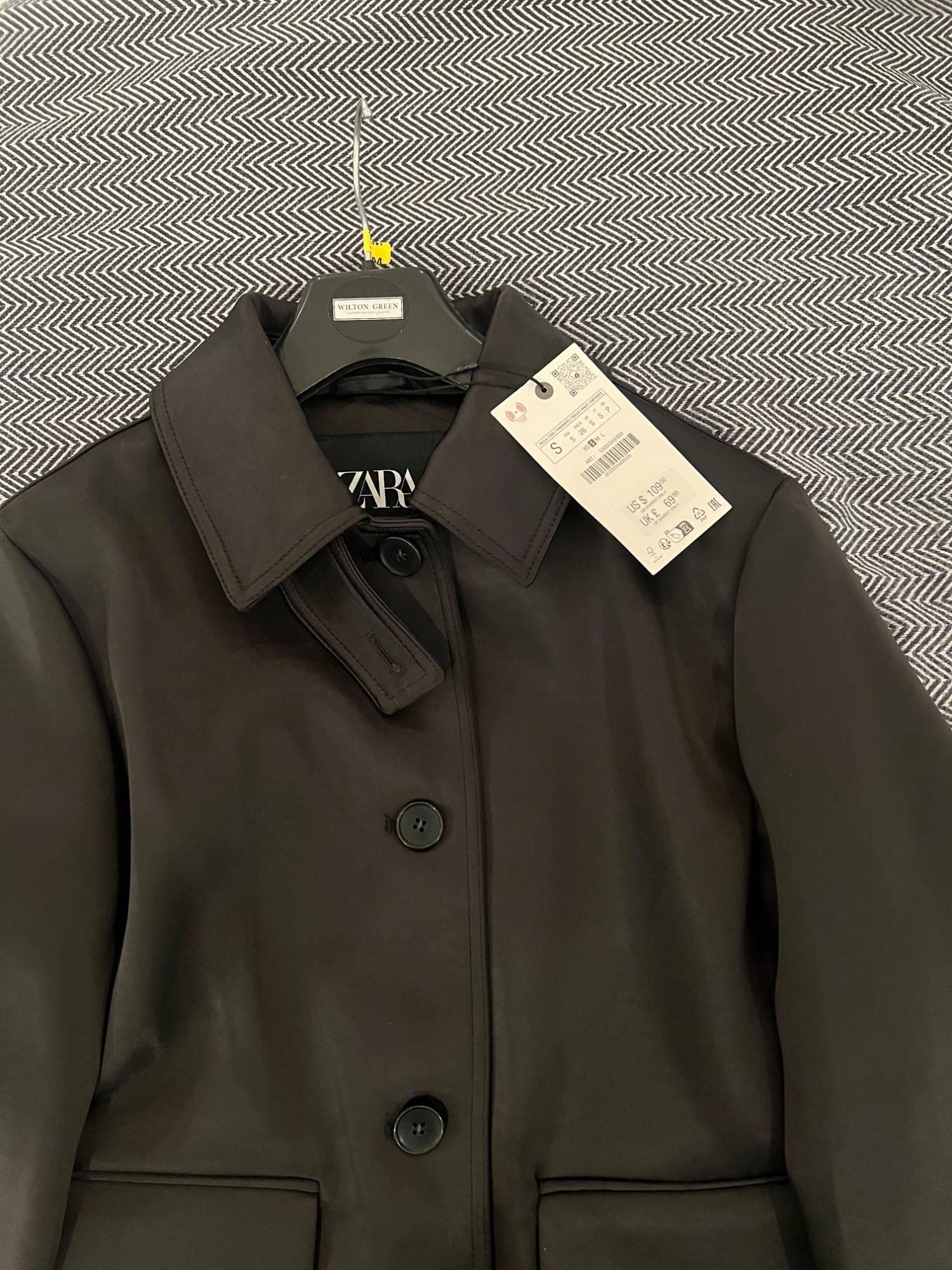 ZW COLLECTION SATIN JACKET