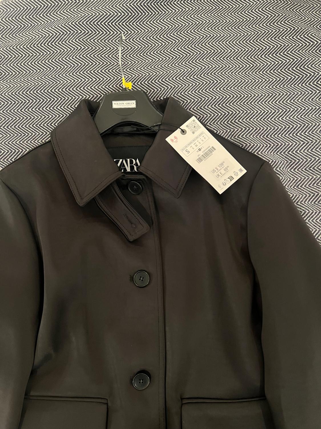 ZW COLLECTION SATIN JACKET - Image 4