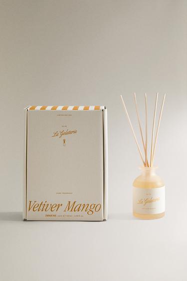 (120 ML) VETIVER MANGO REED DIFFUSERS - Orange by Zara - Image 0
