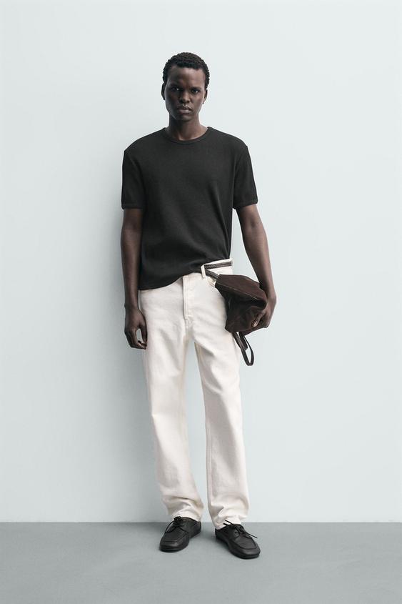 WAFFLE KNIT T-SHIRT from Zara - $39.90