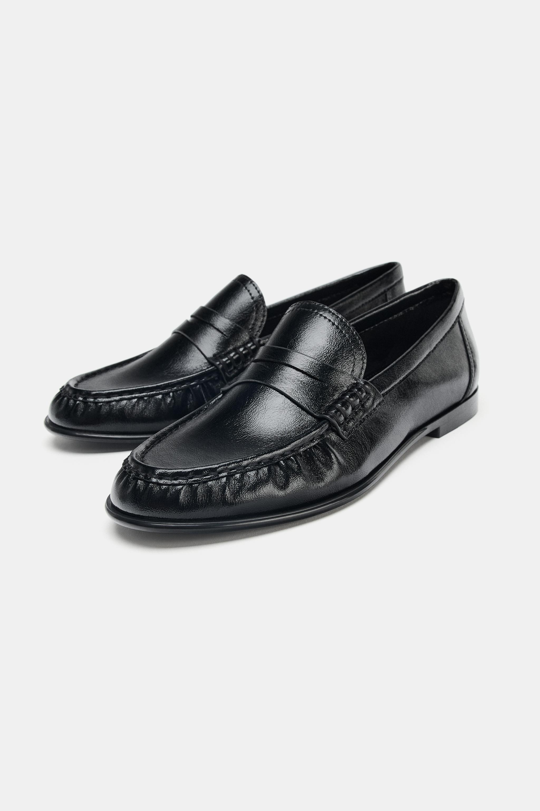 Женские туфли Zara SOFT RUCHED LOAFERS — фото 2