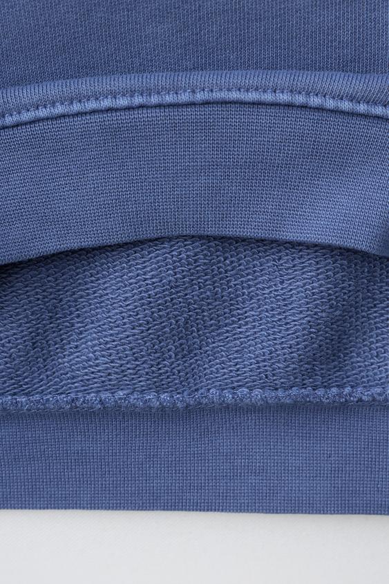 SWEAT UNI - Bleu roi de Zara - Image 3