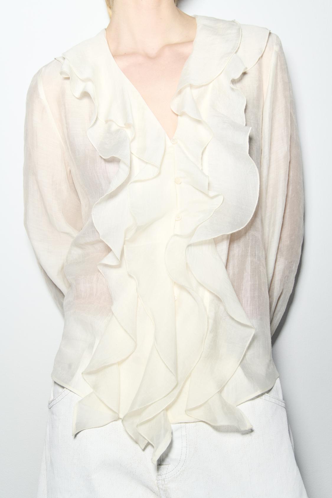 V-Neck Hardware One-Piece Swimsuit