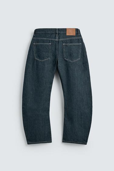 JEAN RELAXED BARREL FIT - Indigo de Zara - Image 7