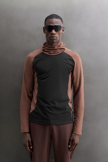 COMBINED TECHNICAL SWEATSHIRT — Brown 2