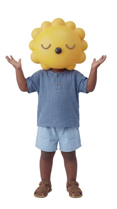 T-SHIRT COMBINADA COM TEXTURA - Azul da Zara