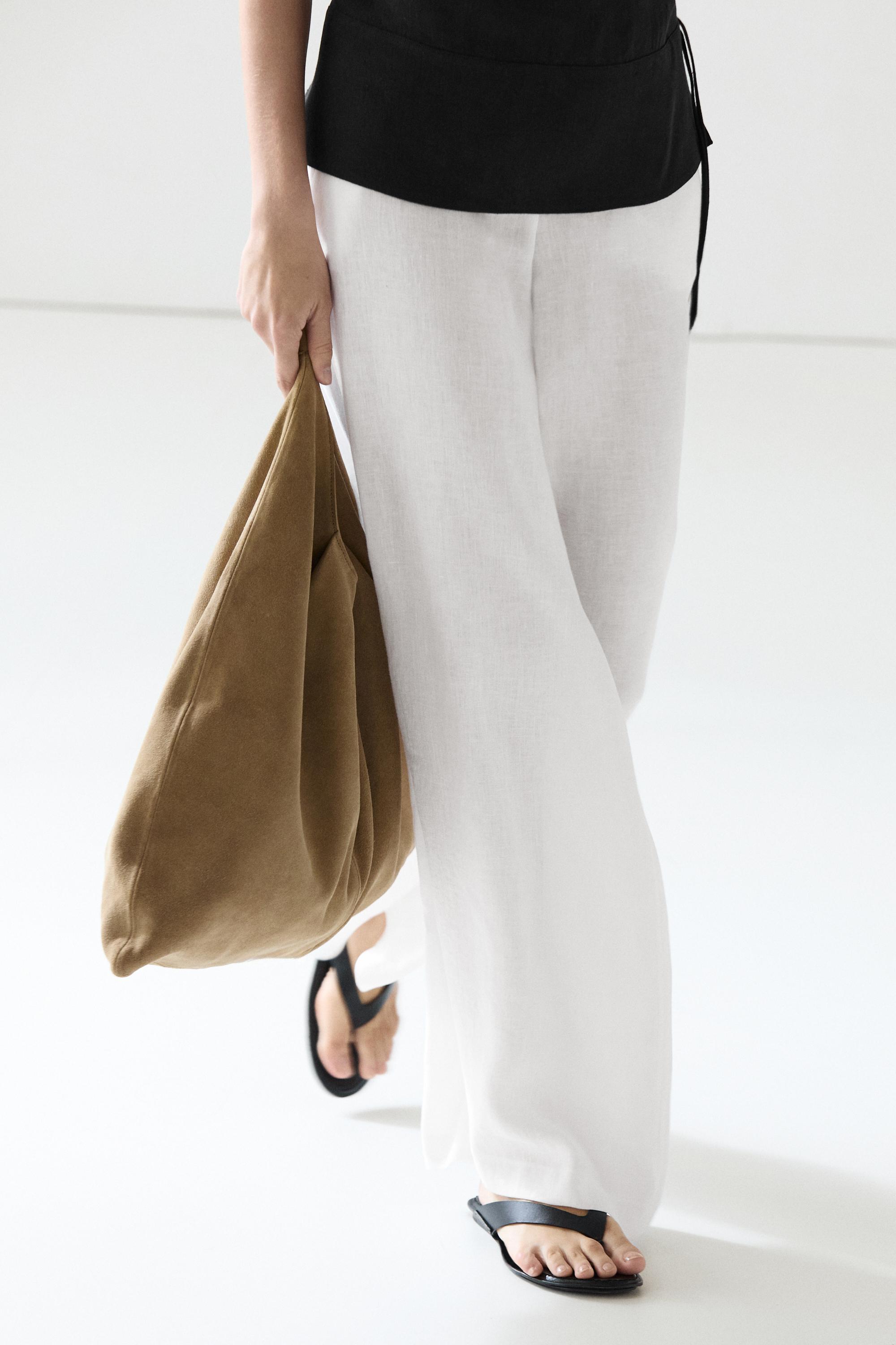 Pantalon fluide 100% lin