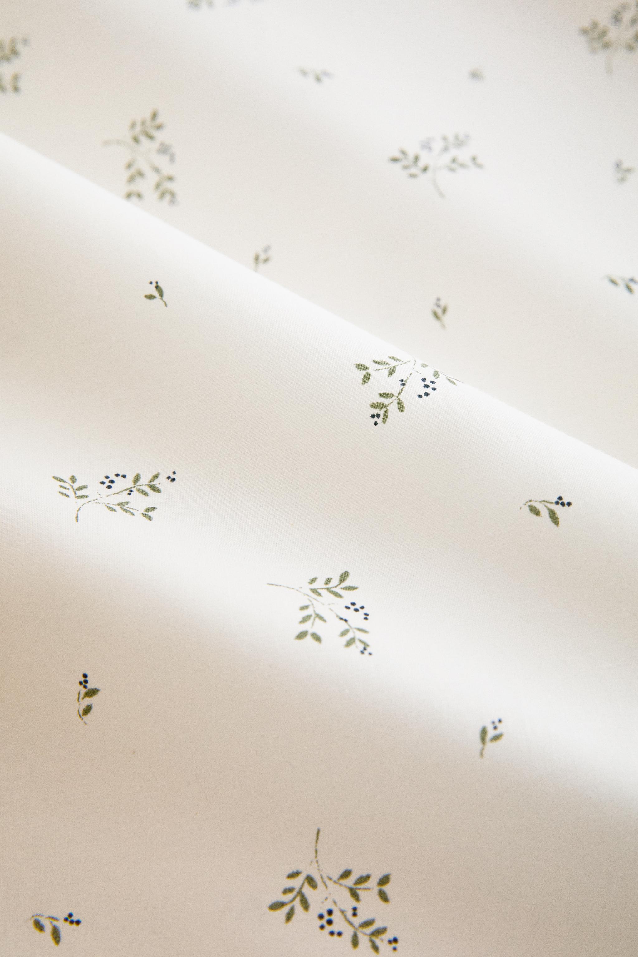 LEAF PRINT DUVET COVER