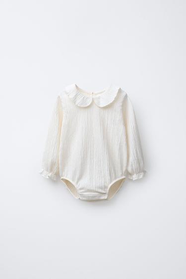 BODY TEXTURA CUELLO - Crudo de Zara