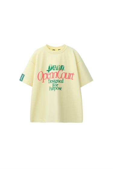 T-SHIRT ESTAMPADA PENN © - Amarelo da Zara