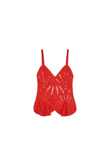 ΤΟΠ PEPLUM CROCHET