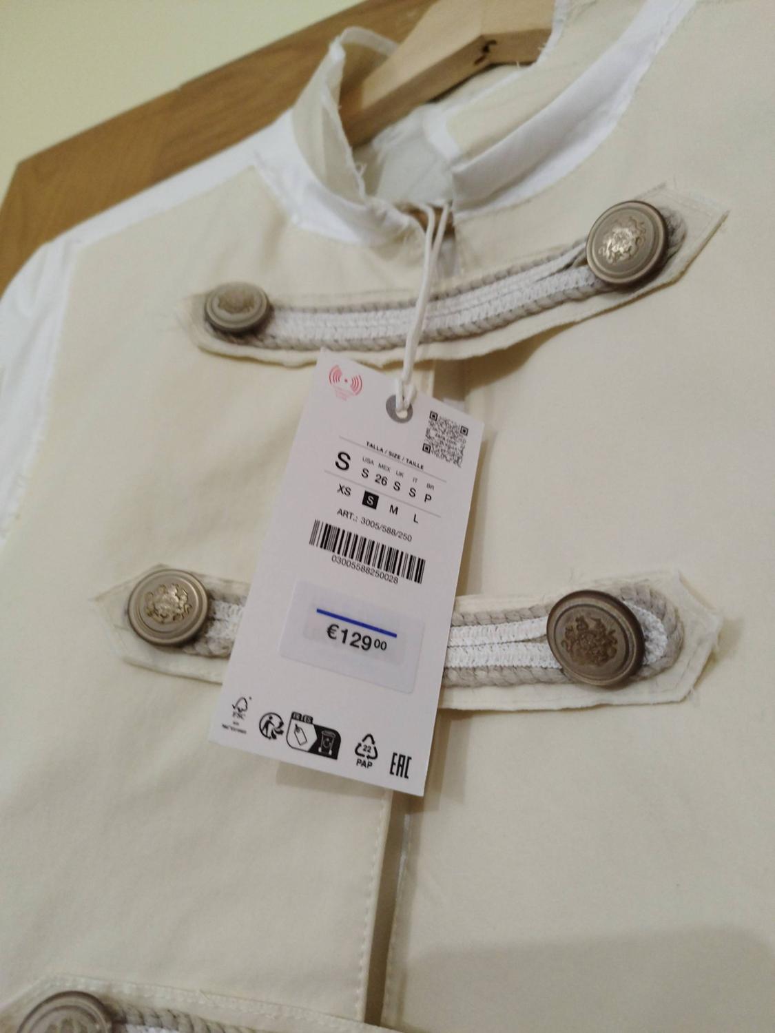 ZW COLLECTION JACKET WITH FROG FASTENING - Image 3