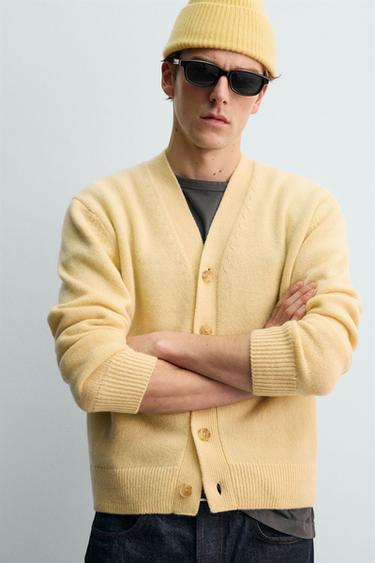 CARDIGAN CACHEMIRE AARON LEVINE X ZARA - Bis de Zara - Image 5