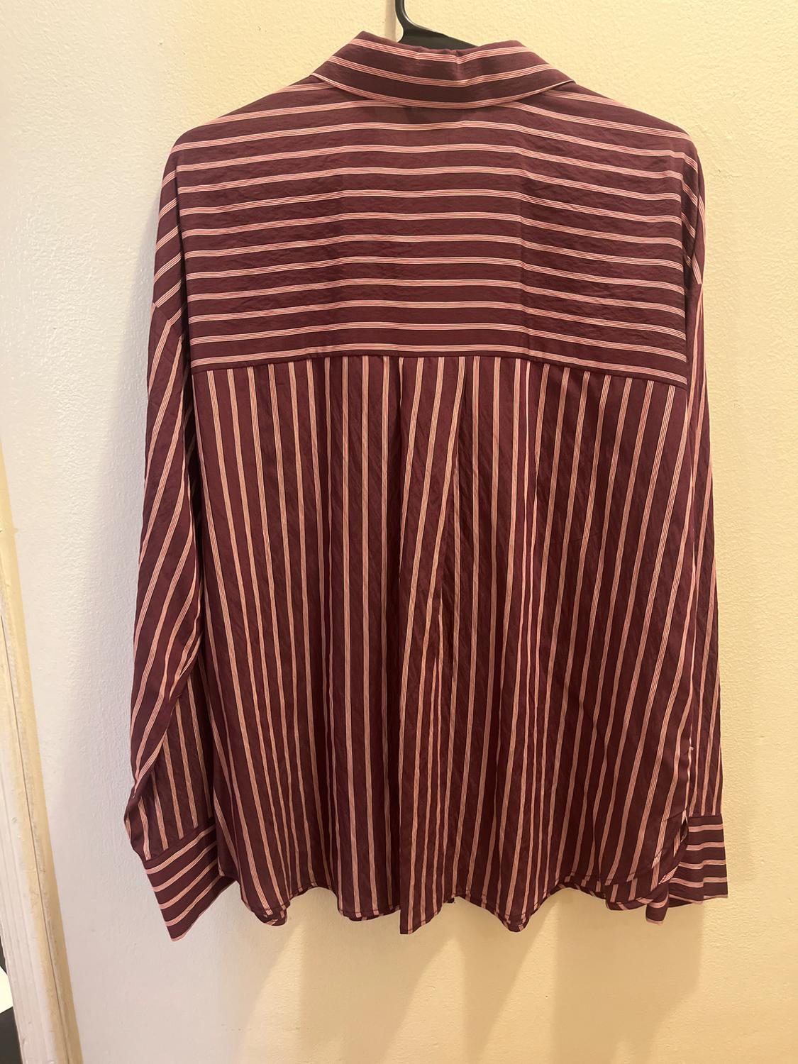 CAMISA POPELÍN RAYAS OVERSIZE - Image 2