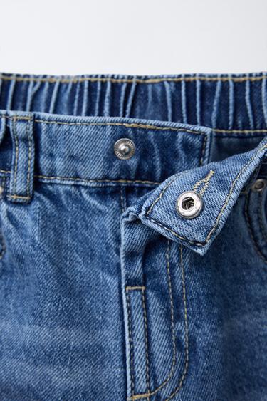 Zara © NFL DENIM PANTS - Mid-blue