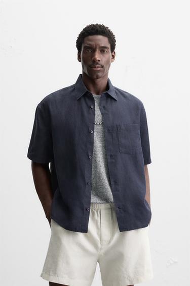 100 % HAMPPUKANKAINEN PAITA - Dark navy Zaralta