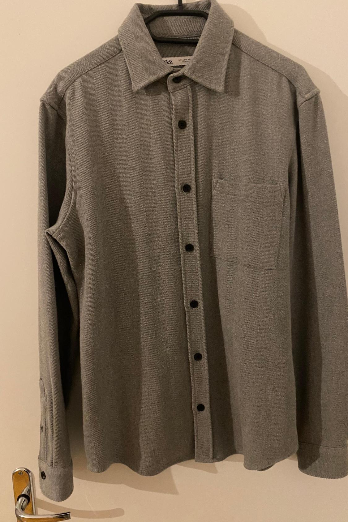 HERRINGBONE TEXTURED SHIRT
