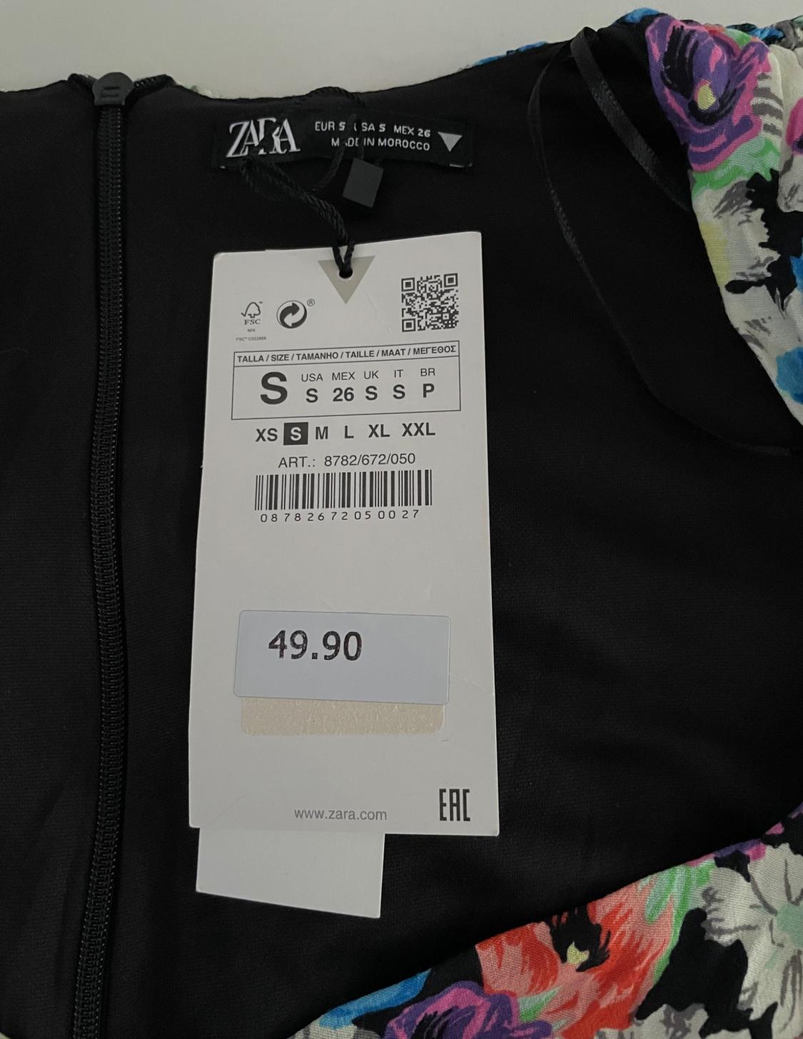 VESTIDO ESTAMPADO FLORES - Image 8