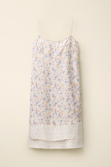 VESTIDO SEDA 100% CREATED BY CARAMEL LONDON X ZARA - Estampado de Zara