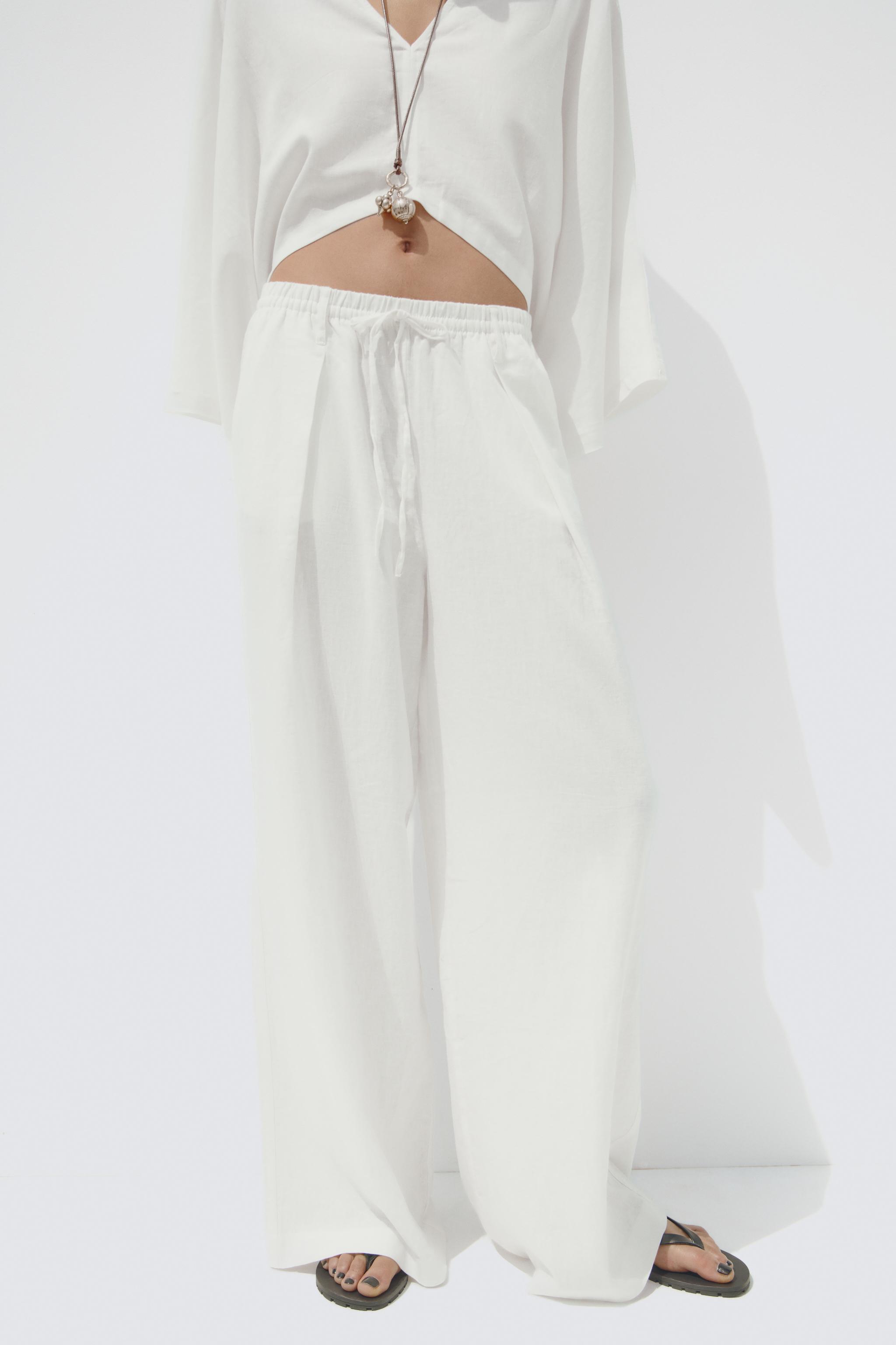 PANTALON AVEC LIN