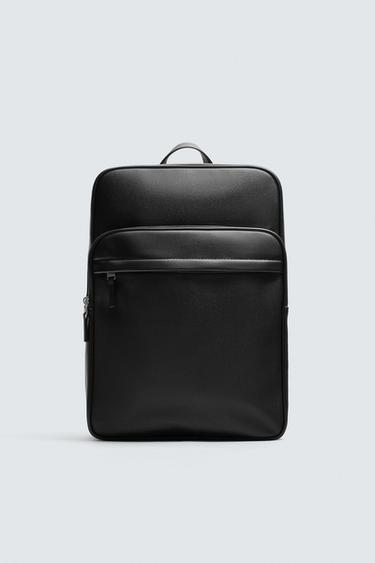 TEXTURE BACKPACK - Black by Zara