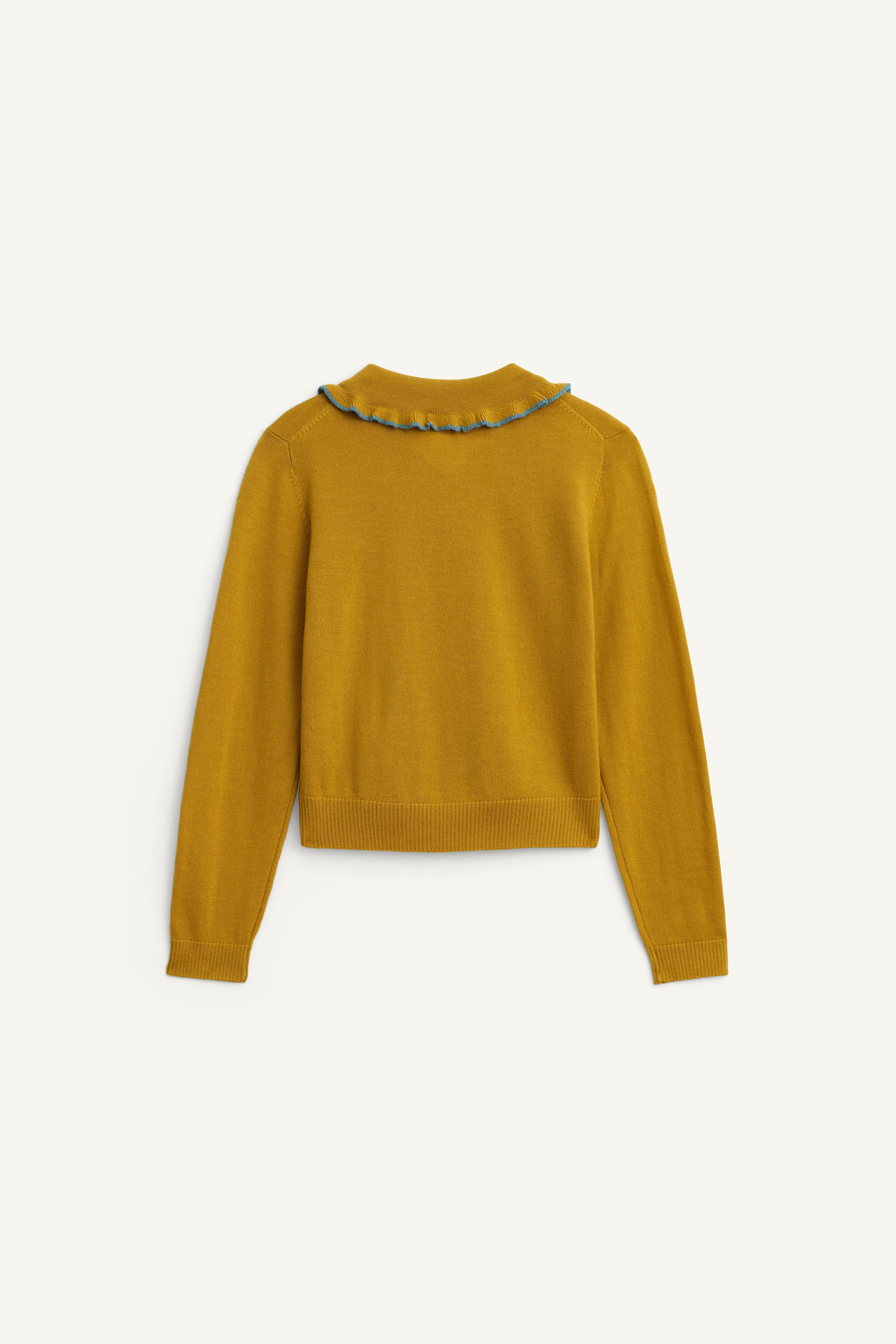 100% WOOL PETER PAN COLLAR JUMPER LIMITED EDITION