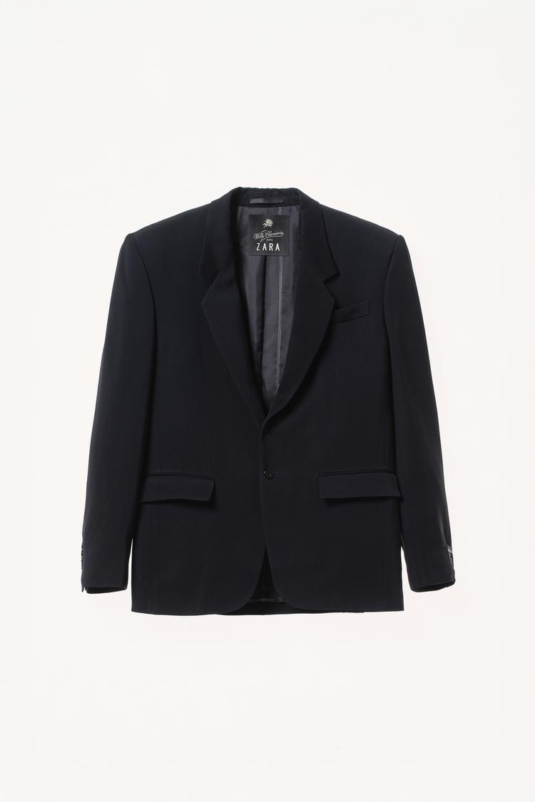 ZARA VISCOSE SUIT BLAZER WILLY CHAVARRIA X ZARA