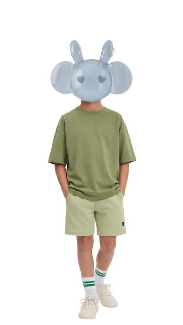 PLAIN T-SHIRT - Green by Zara - Image 0