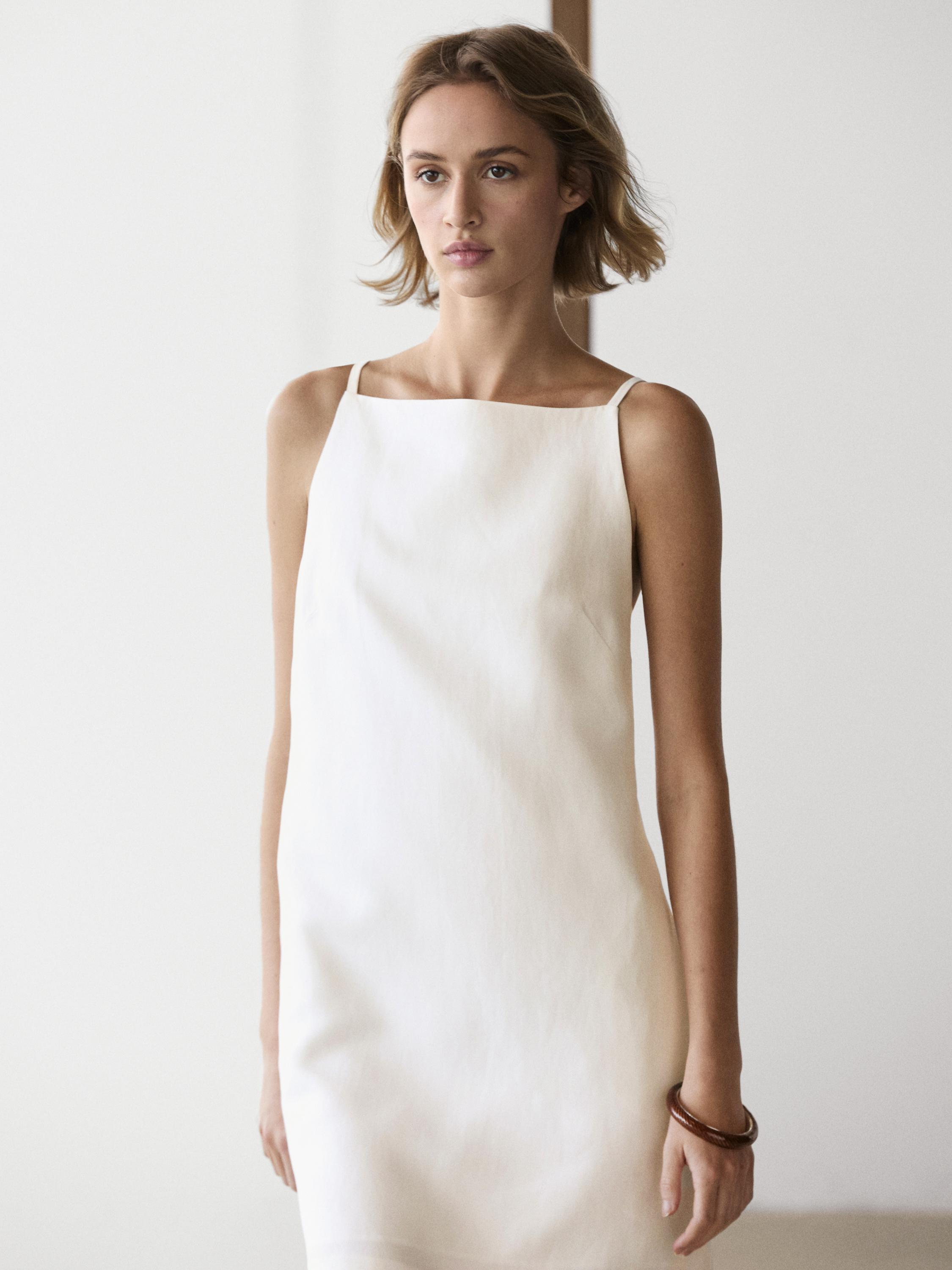 Robe courte fluide
