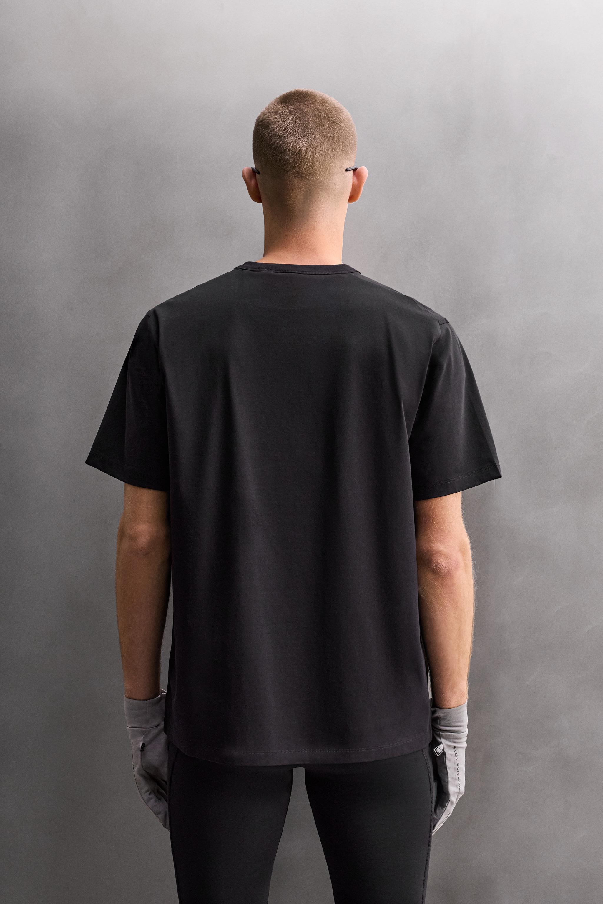 T-SHIRT TECHNIQUE EN MÉLANGE DE COTON