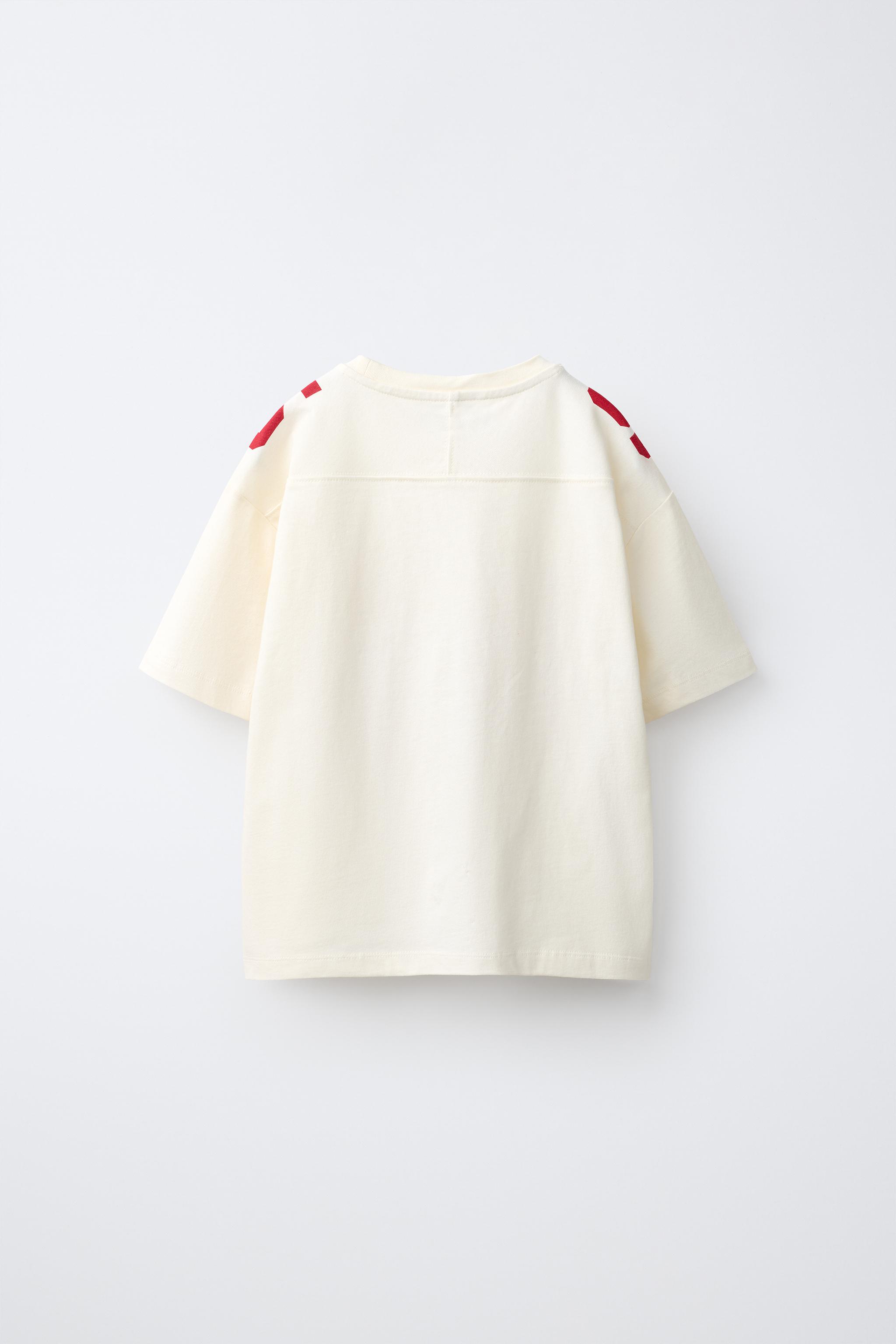 NUMBER PATCH T-SHIRT