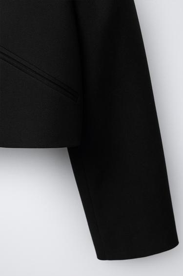 VESTE COURTE - Noir de Zara - Image 3