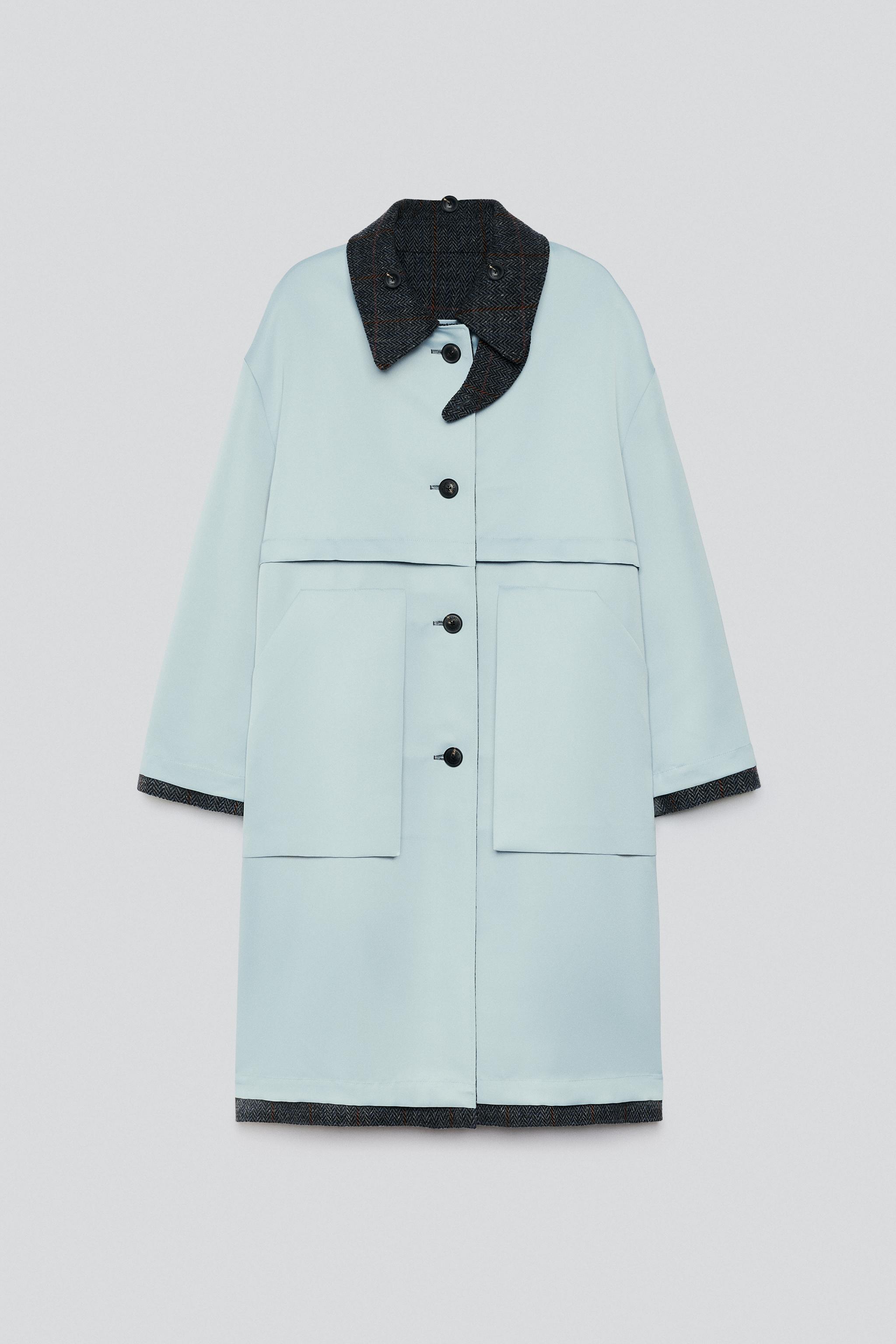 MANTEAU REVERSIBLE CONTRASTE