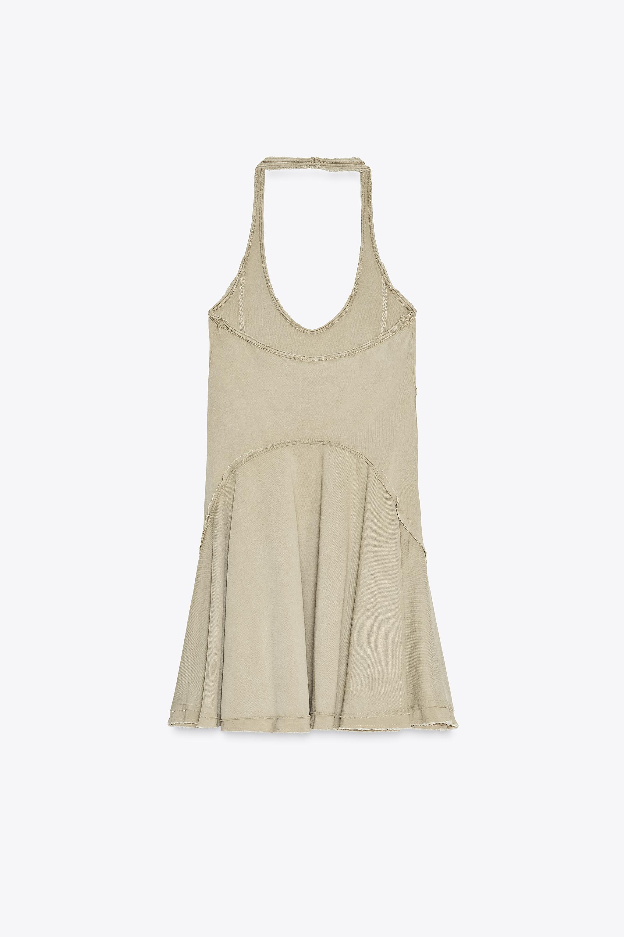 SHORT GODET DRESS