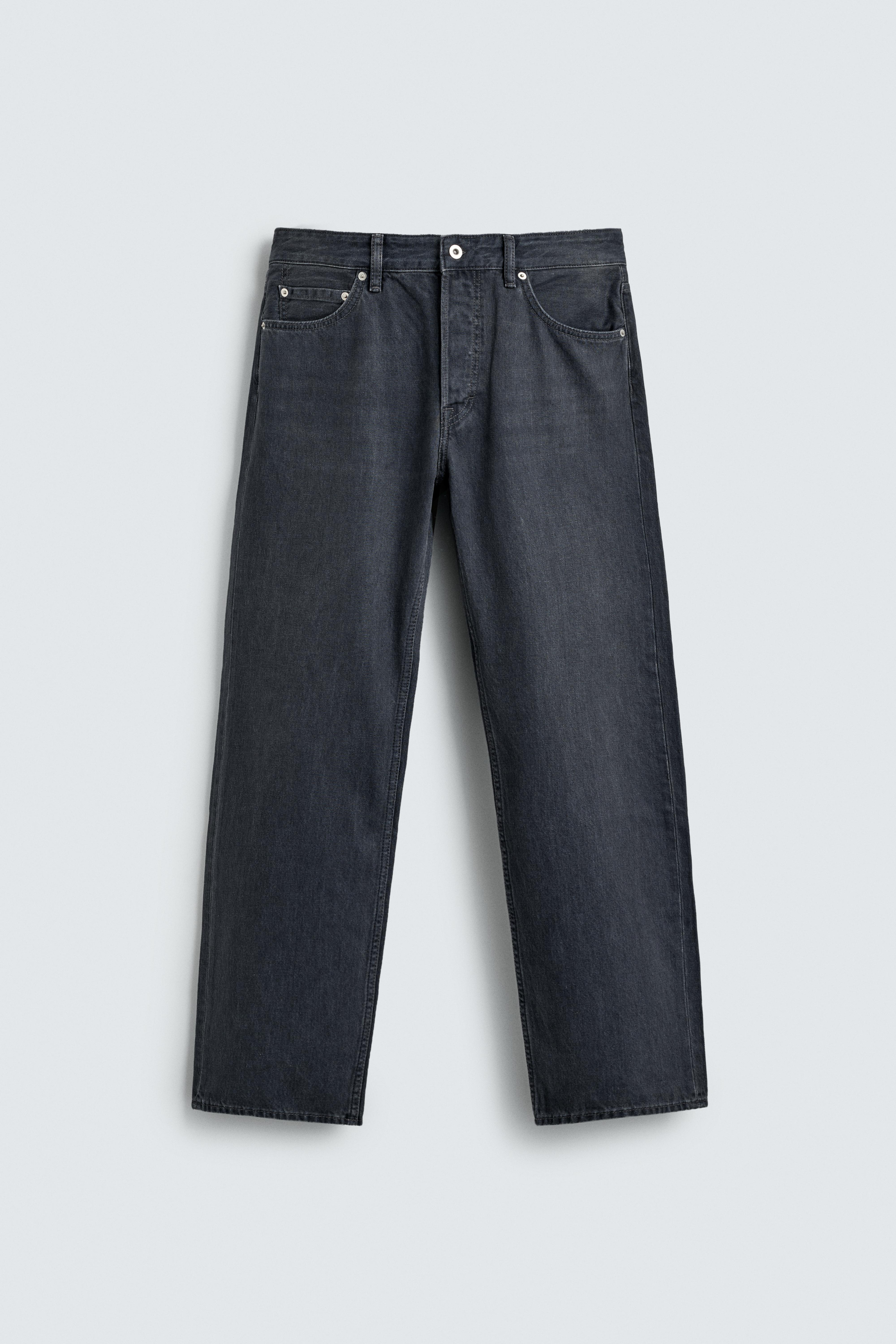 ストレートフィットデニムパンツ - インディゴブルー | ZARA Japan / 日本